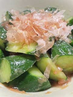 簡単!さっぱり梅きゅうり-レシピのメイン写真