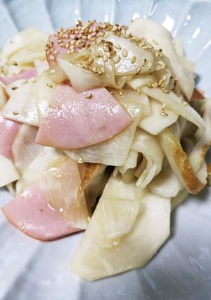 かぶとハムとちくわのサラダ-レシピのメイン写真