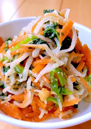 【玄米酵母】【中華麹】野菜の3色麹ナムル-レシピのメイン写真
