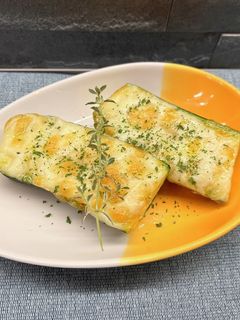 ズッキーニのカレーチーズ焼き-レシピのメイン写真