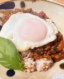 生きくらげと夏野菜のキーマカレー
