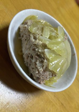 巻かないロールキャベツ、煮込みハンバーグ-レシピのメイン写真