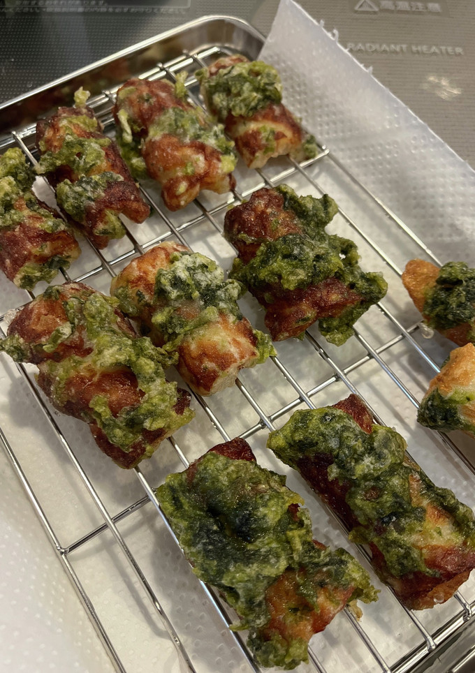 あおさでちくわの磯辺揚げ-レシピのメイン写真