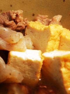 厚揚げで作る肉豆腐-レシピのメイン写真