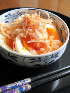 【 塩麹にんにく唐辛子味玉 〗-レシピのメイン写真
