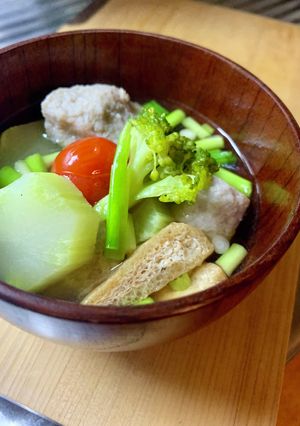 栄養満点！あごだしの和風スープ-レシピのメイン写真