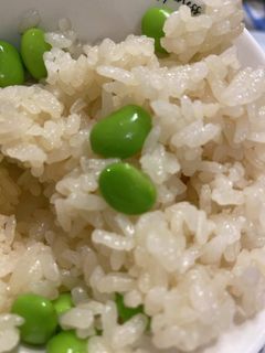冷凍枝豆ご飯-レシピのメイン写真