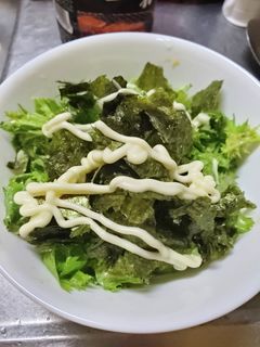 安上がり、わさび菜のあえもの。-レシピのメイン写真