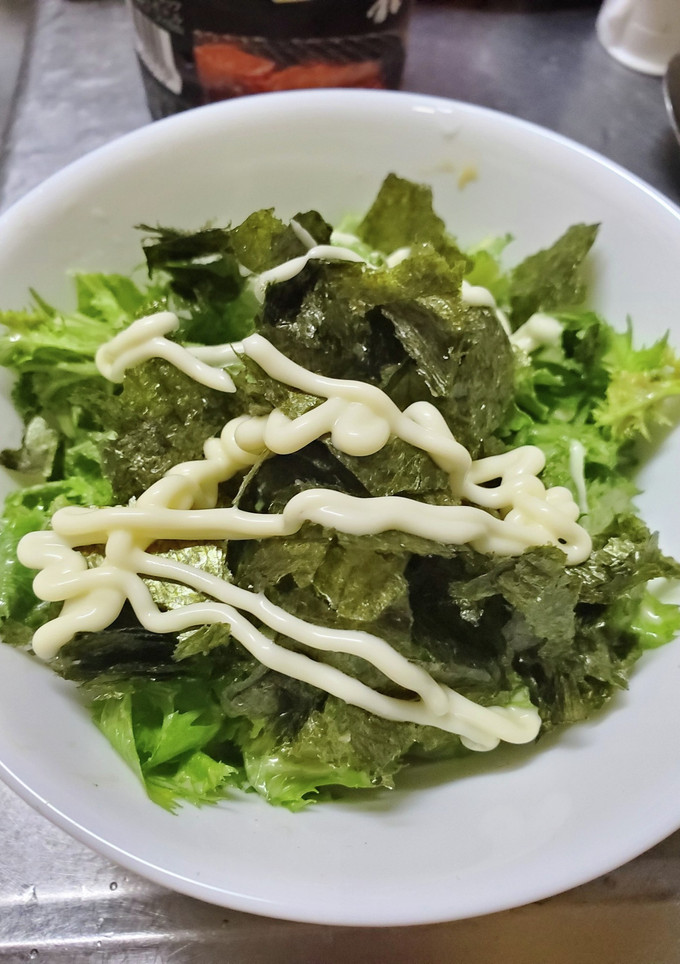 安上がり、わさび菜のあえもの。-レシピのメイン写真