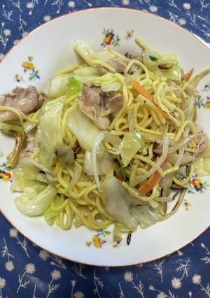 ミックス野菜の塩焼きそば-レシピのメイン写真