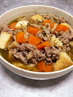 豚肉と厚揚の煮物-レシピのメイン写真