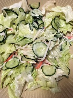 きゅうりとカニカマのレタスサラダ-レシピのメイン写真