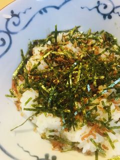 毎日のしろごはん●二種ふりかけ&刻み海苔-レシピのメイン写真
