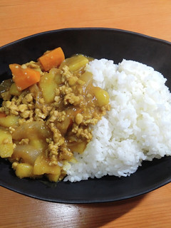 鶏ひき肉のにぼ出汁カレー-レシピのメイン写真
