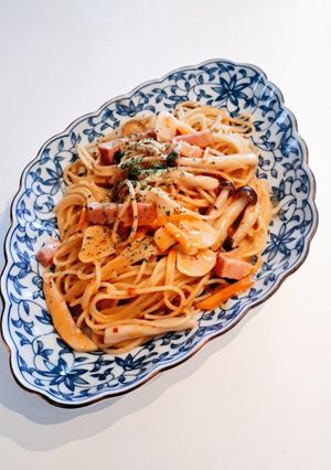 食べるラー油でペペロンチーノ-レシピのメイン写真