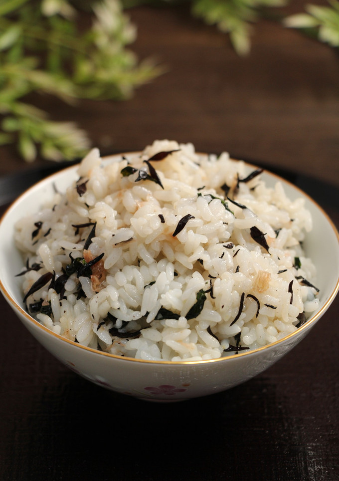 痛風対策！ひじきとわかめのごはん-レシピのメイン写真