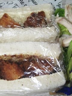 ヒレかつサンドウィッチ 弁当用-レシピのメイン写真