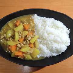 鶏ひき肉のこぶ出汁カレー-レシピのメイン写真