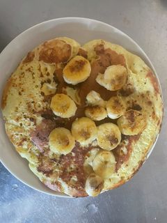 フライパンで簡単 バナナケーキ-レシピのメイン写真