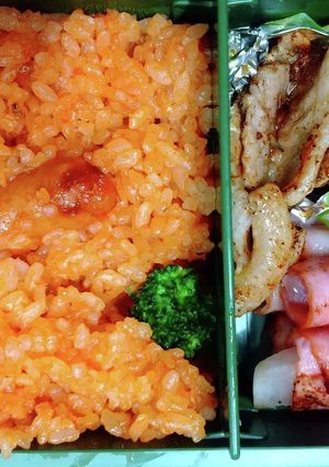 高校男子弁当 残りご飯～-レシピのメイン写真