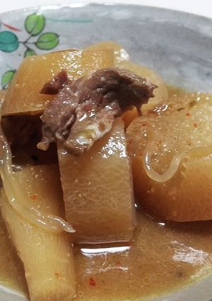 大根と豚肉の味噌煮込み-レシピのメイン写真