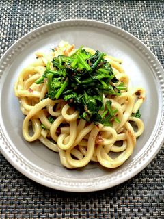 深夜の焼きうどん-レシピのメイン写真