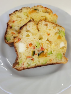 かんたんおいしい!夏野菜のケークサレ-レシピのメイン写真