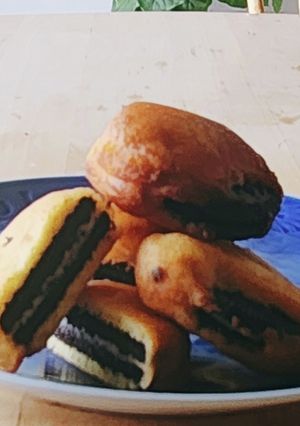 アメリカンドッグの生地deクッキー揚げ-レシピのメイン写真