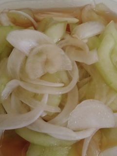 太胡瓜と新玉葱の酢の物-レシピのメイン写真