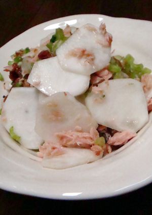 かぶのツナ和え 梅風味-レシピのメイン写真