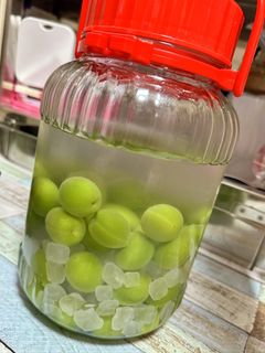 自家製梅酒(˶ᐢᗜᐢ˶)-レシピのメイン写真