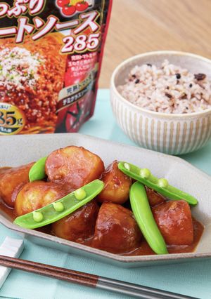 新じゃがいもの洋風肉じゃが-レシピのメイン写真