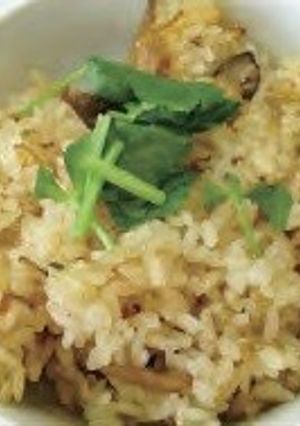 松茸風味おこわ-レシピのメイン写真