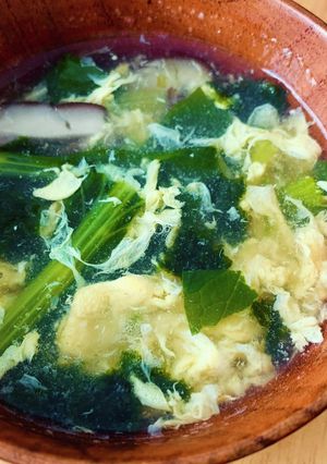 簡単&栄養満点!ふわふわ卵の和風スープ-レシピのメイン写真