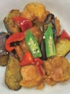鶏肉となすの甘酢炒め-レシピのメイン写真