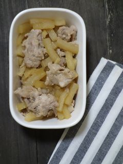 大根と豚肉のめんつゆ煮-レシピのメイン写真
