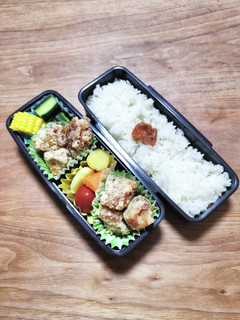 早起き苦手母さんの中学男子弁当 覚書32-レシピのメイン写真