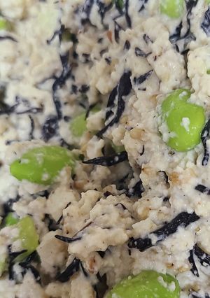 ひじきと枝豆の簡単白和え-レシピのメイン写真