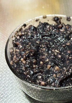 黒豆粒あん-レシピのメイン写真