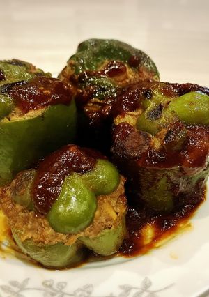 出来るだけ簡単にしたピーマンの肉詰め-レシピのメイン写真