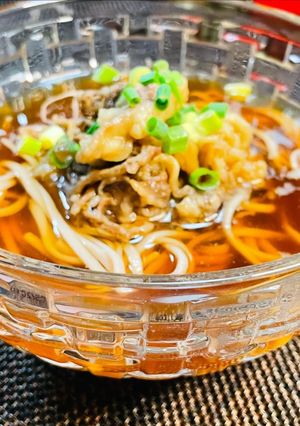 肉蕎麦-レシピのメイン写真