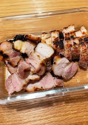 簡単！材料2つだけ！塩麹で塩焼豚-レシピのメイン写真