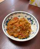 トマト缶で作る簡単キーマカレー
