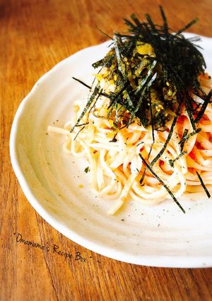 明太高菜うどん-レシピのメイン写真