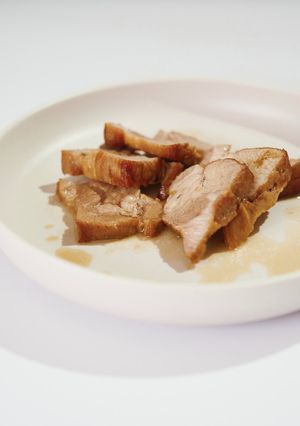 豚ブロック肉の柔らかステーキ-レシピのメイン写真