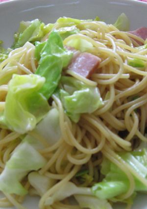 めんつゆと柚子胡椒で春キャベツのパスタ-レシピのメイン写真