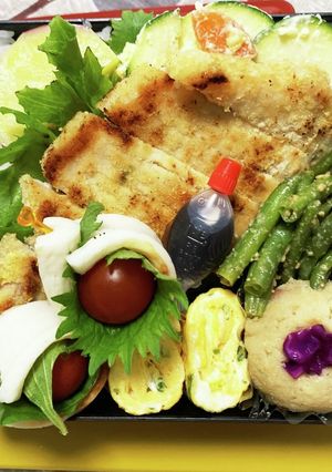 5/30 ﾖｯﾁｬﾝ☆とんかつ弁当-レシピのメイン写真