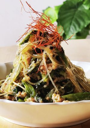 レンジde冷凍野菜春雨☆夕食10分☆簡単-レシピのメイン写真