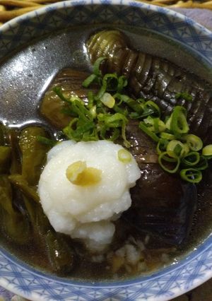 絶品！揚げナスの煮びたし-レシピのメイン写真