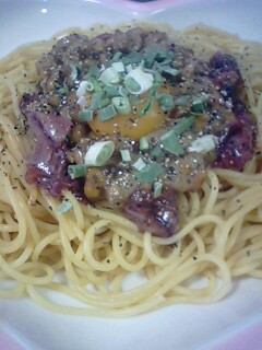 ホタルイカと納豆のパスタ★-レシピのメイン写真